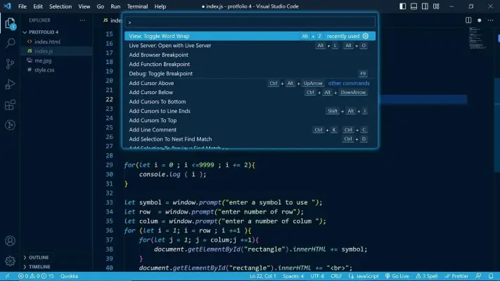 ۱۵ میانبر کاربردی VS Code که هر برنامه‌نویس باید بلد باشد