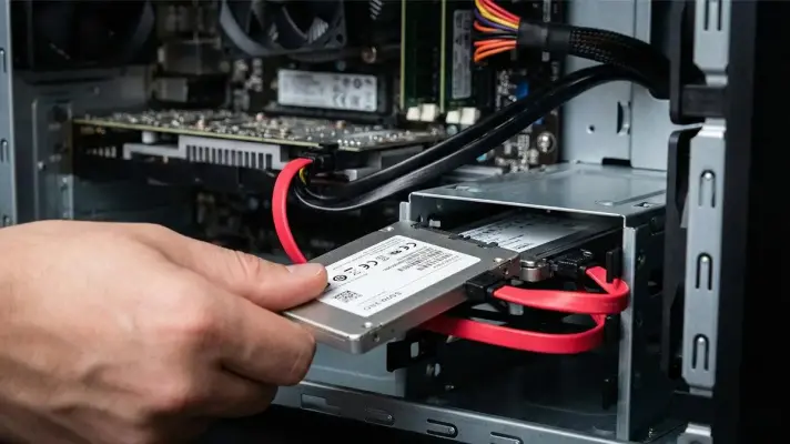 افزایش فضای ذخیره‌سازی کامپیوتر با SSD و هارد SATA؛ راهنمای نصب و نکات مهم