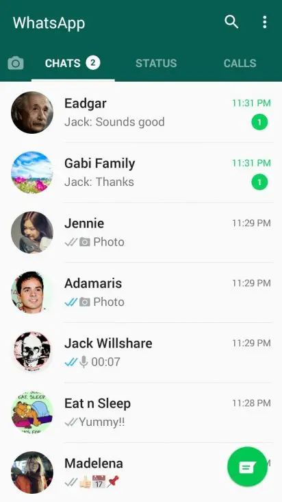 دانلود واتساپ جدید برای اندروید WhatsApp 2.22.24.79