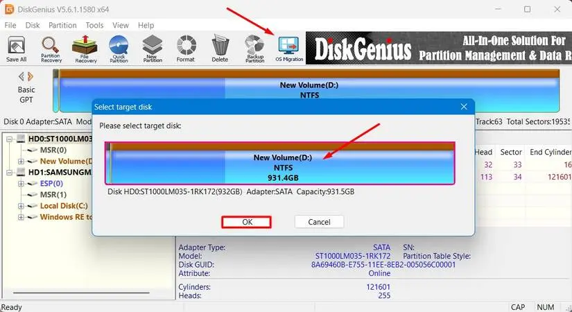 آموزش انتقال ویندوز از SSD به HDD یا برعکس