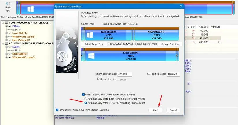 آموزش انتقال ویندوز از SSD به HDD یا برعکس