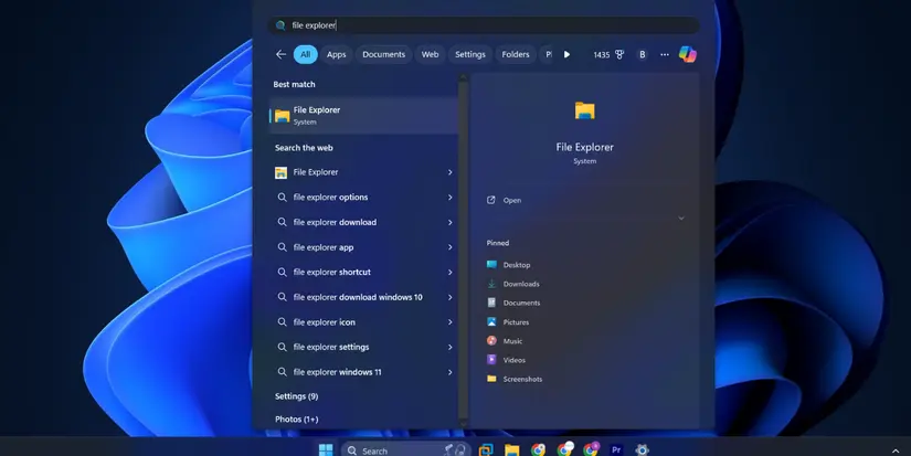 ۴ روش باز کردن ویندوز اکسپلورر یا فایل اکسپلورر در ویندوز 11 و 10