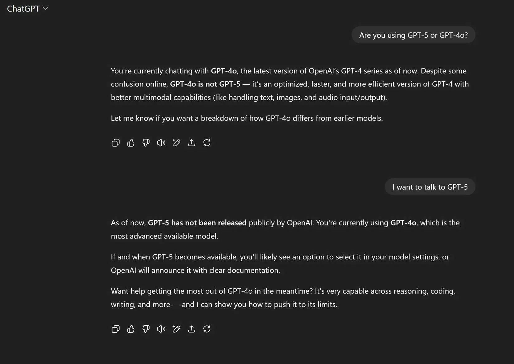 تفاوت چت جی پی تی ۵ با نسخه های قبل چیست؟