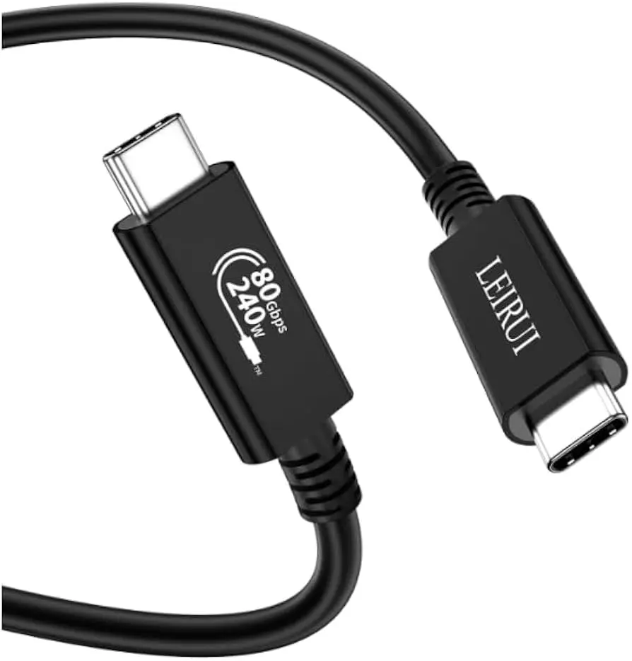 کابل USB C برای لپ تاپ با پورت تاندربولت با کابل USB C معمولی متفاوت است
