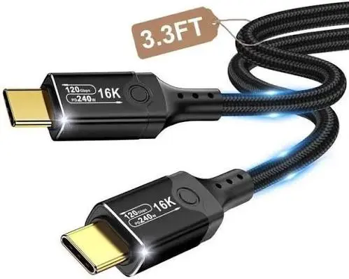 کابل USB C برای لپ تاپ با پورت تاندربولت با کابل USB C معمولی متفاوت است