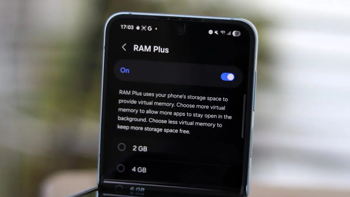قابلیت RAM Plus سامسونگ چیه و برای سریع شدن گوشی باید روشن باشه یا خاموش؟