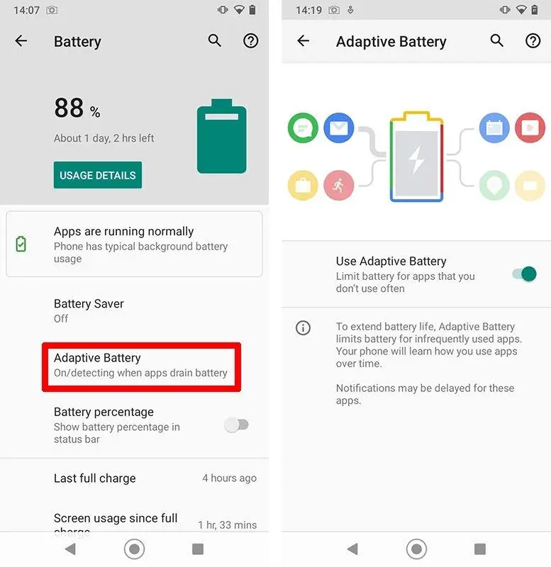قابلیت Adaptive Battery در اندروید چیست؟ چرا غیرفعال کردن آن عملکرد گوشی را بهتر می‌کند؟