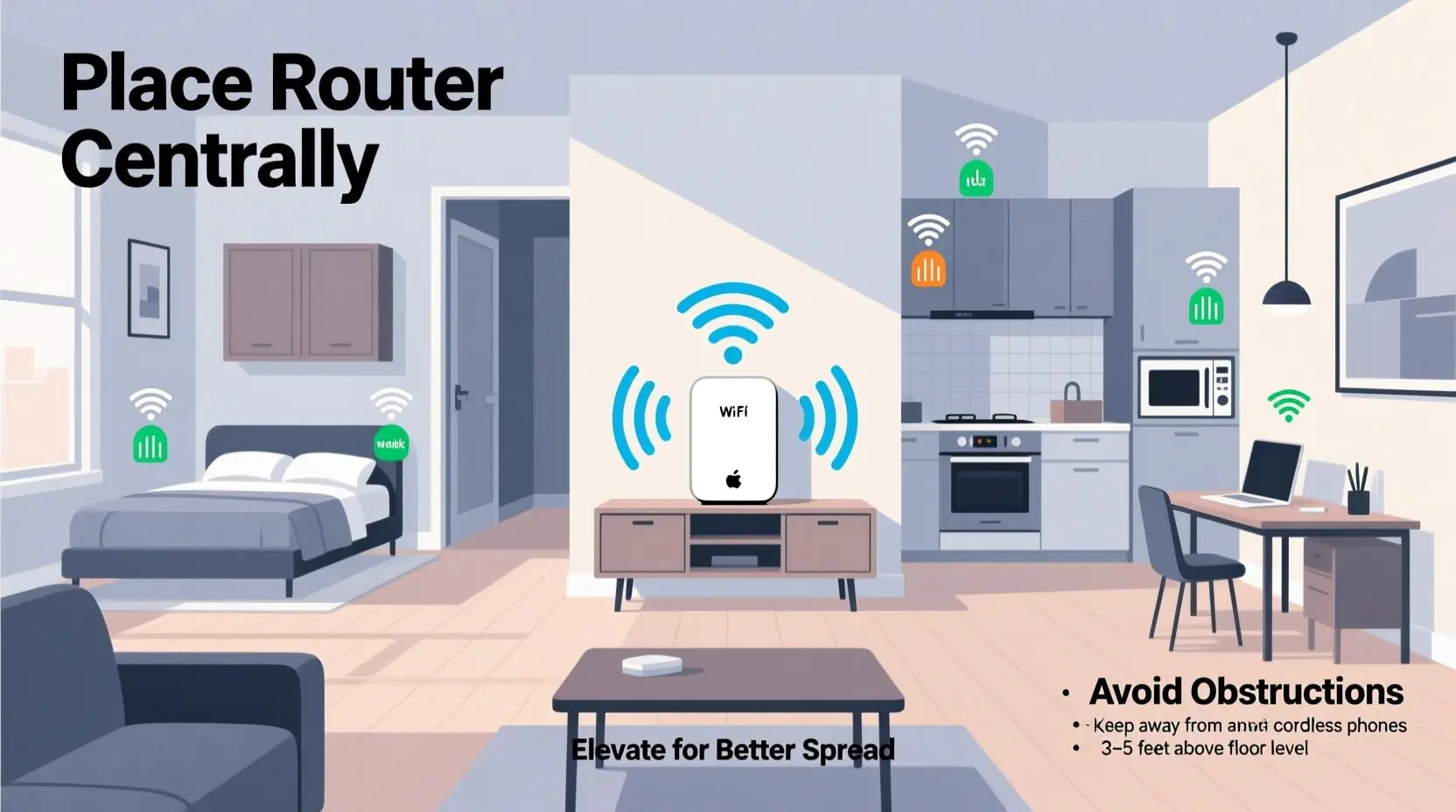 چگونه سیگنال Wi-Fi را تقویت کنیم؟ افزایش برد Wi-Fi مودم و روتر