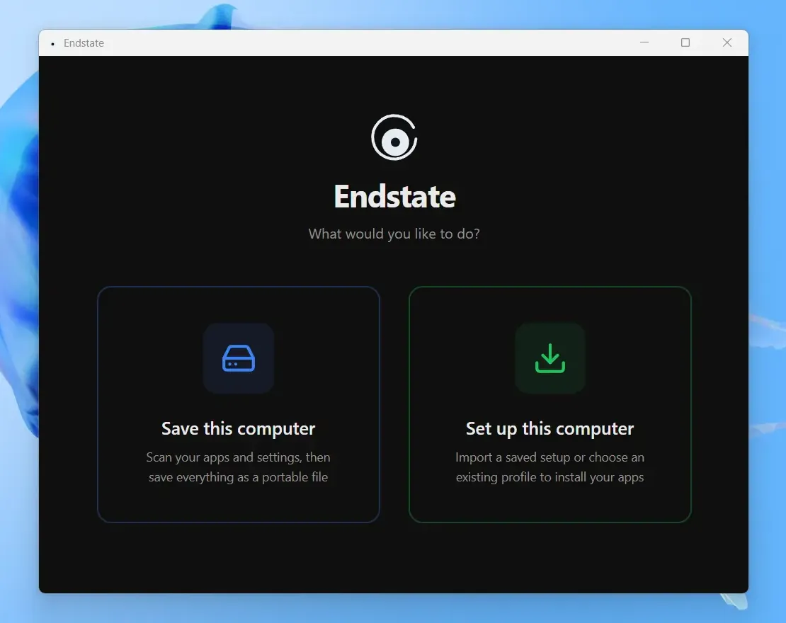 معرفی Endstate؛ نصب مجدد ویندوز و بازگردانی خودکار برنامهها و تنظیمات!