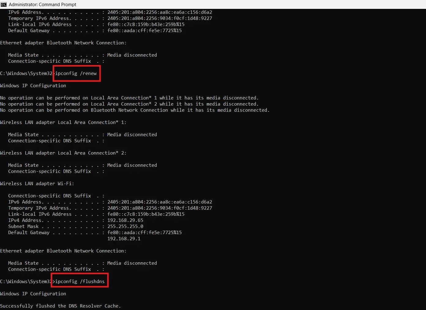 آموزش عیبیابی اینترنت ویندوز با Ping، Nslookup، Tracert و دستورات شبکه
