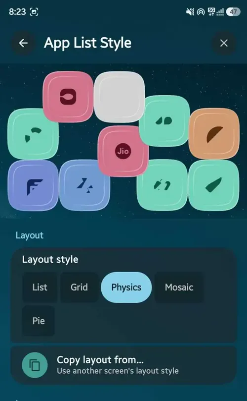 Mango Launcher؛ لانچر اندروید با آیکونهای فیزیکی و صفحه اصلی متفاوت