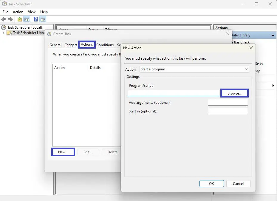 Task Scheduler ویندوز ۱۱ چیست؟ آموزش ساخت Task و اتوماسیون خودکار