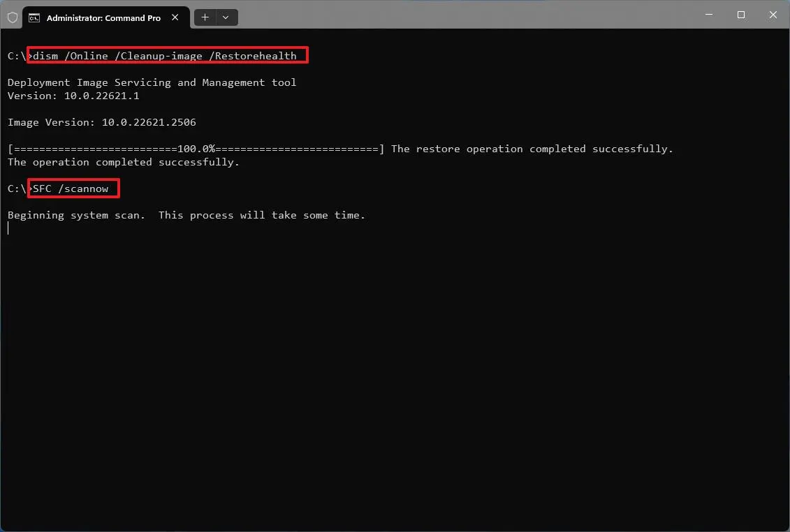 تعمیر ویندوز ۱۱ بدون نصب مجدد؛ رفع هنگ و خرابی با SFC و DISM و System Restore