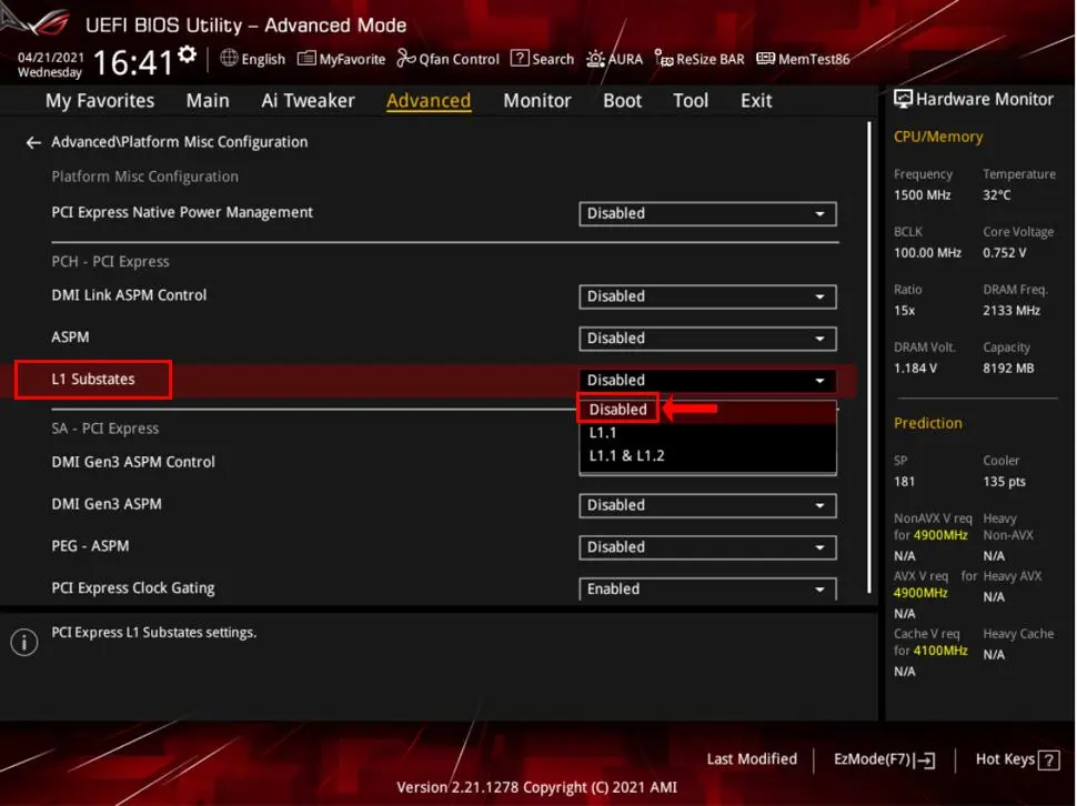 غیرفعال کردن ASPM در BIOS؛ کاهش لگ و مکث SSD در ویندوز ۱۱