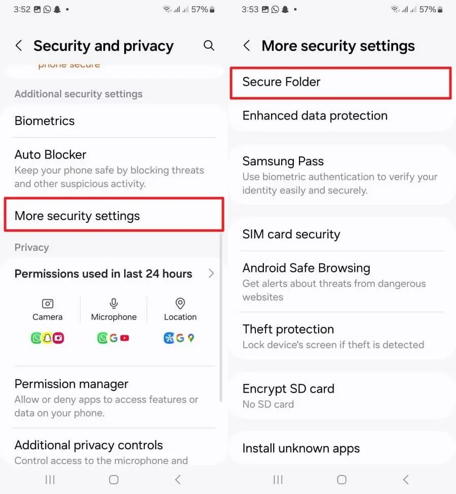 آموزش Secure Folder سامسونگ؛ کلون کردن و مخفی کردن برنامه‌ها در گوشی گلکسی