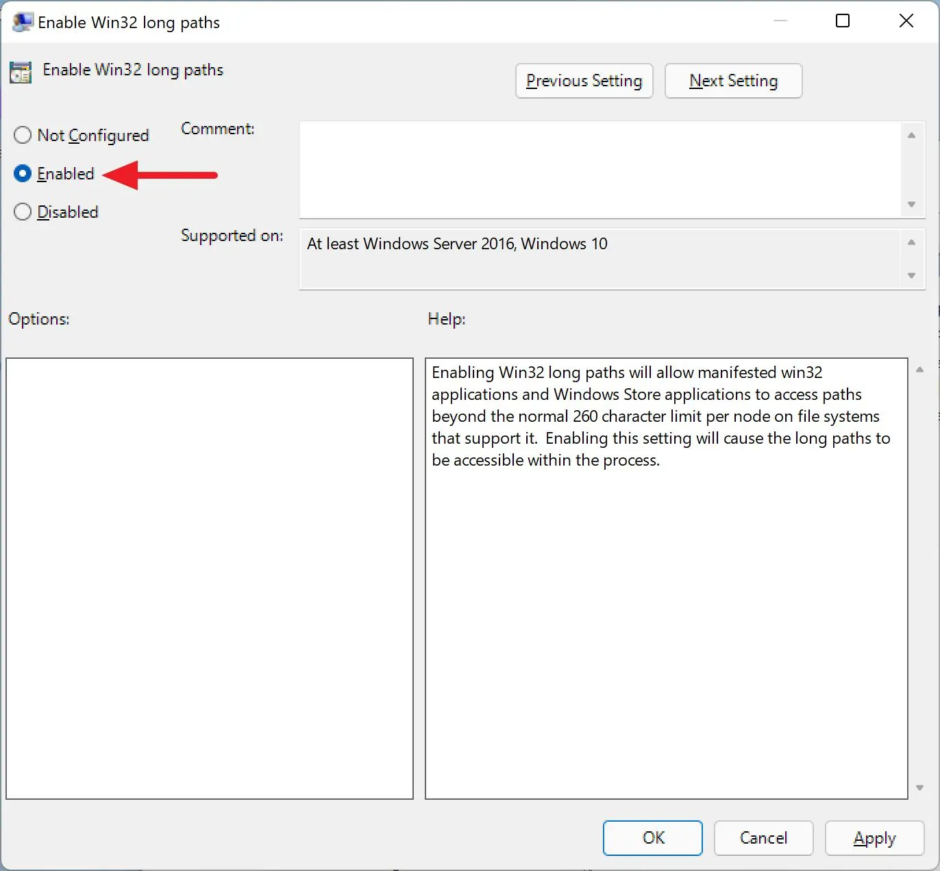 رفع خطای Path Too Long در ویندوز ۱۱؛ فعال کردن مسیرهای طولانی با Group Policy و Registry