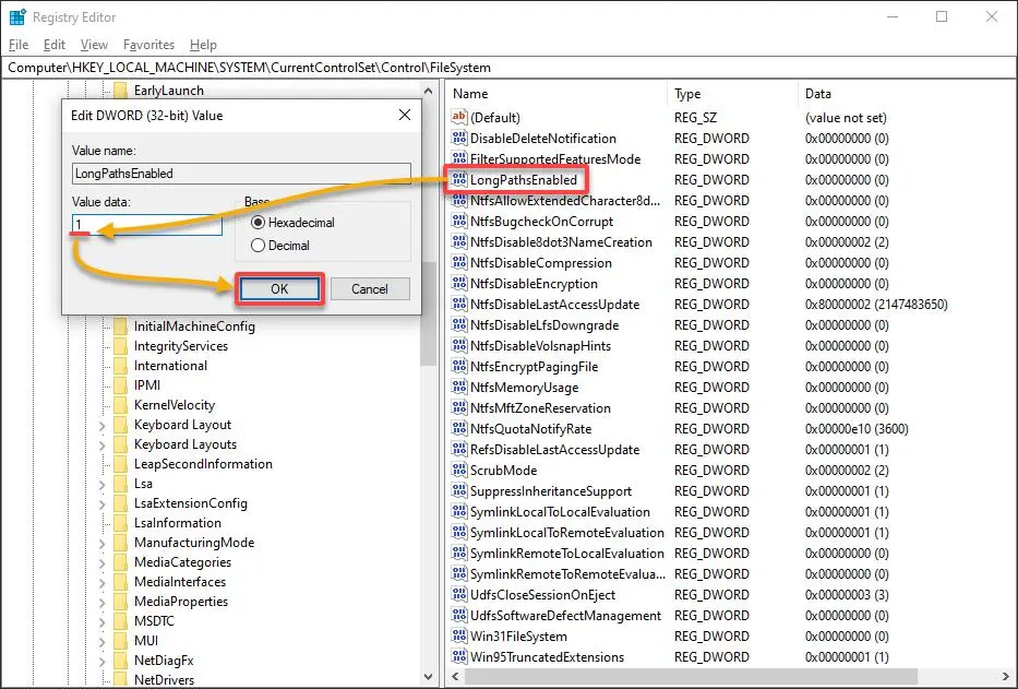 رفع خطای Path Too Long در ویندوز ۱۱؛ فعال کردن مسیرهای طولانی با Group Policy و Registry