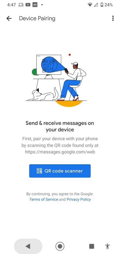 آموزش Google Messages در کامپیوتر؛ ارسال و دریافت پیامک در ویندوز