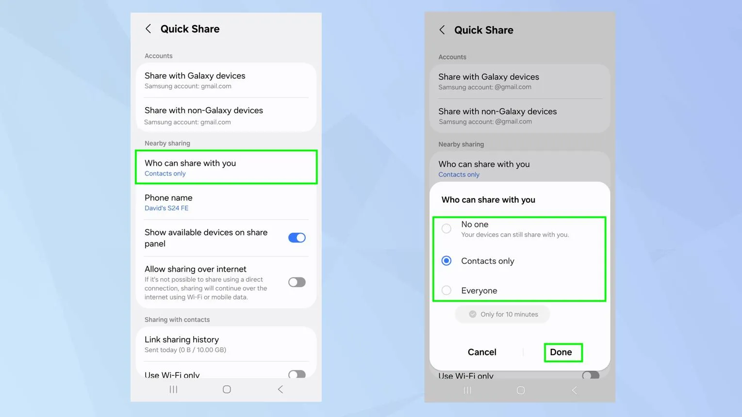 آموزش Quick Share اندروید؛ انتقال فایل بین گوشی و کامپیوتر بدون اینترنت