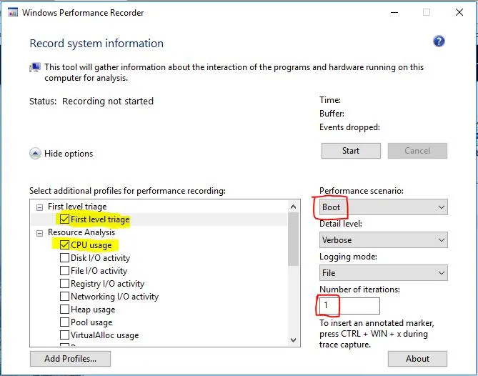 رفع کندی ویندوز ۱۱؛ بررسی علت بوت کند با Windows Performance Analyzer