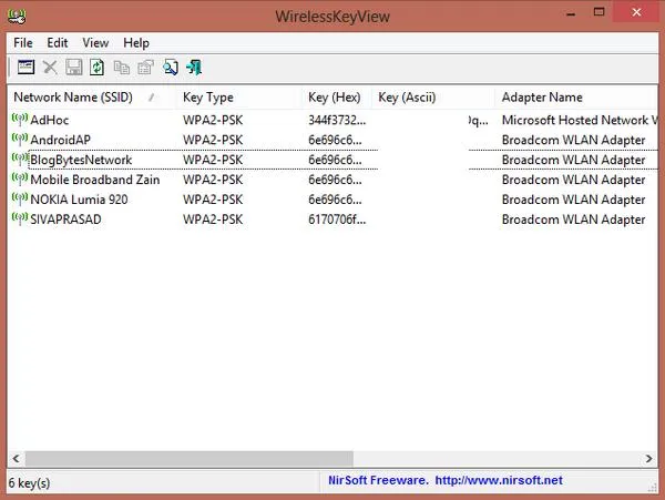 بازیابی رمز وای فای در ویندوز ۱۱ و ۱۰ با CMD و WirelessKeyView