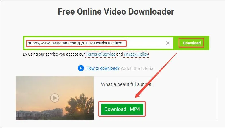 آموزش دانلود ویدیو اینستاگرام بدون برنامه در گوشی و کامپیوتر